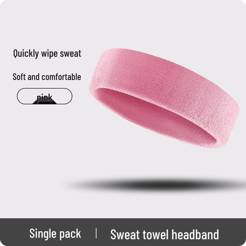 Unisex Sport Svettabsorberande Andningsbart Löparpannband och Fitness Hårband