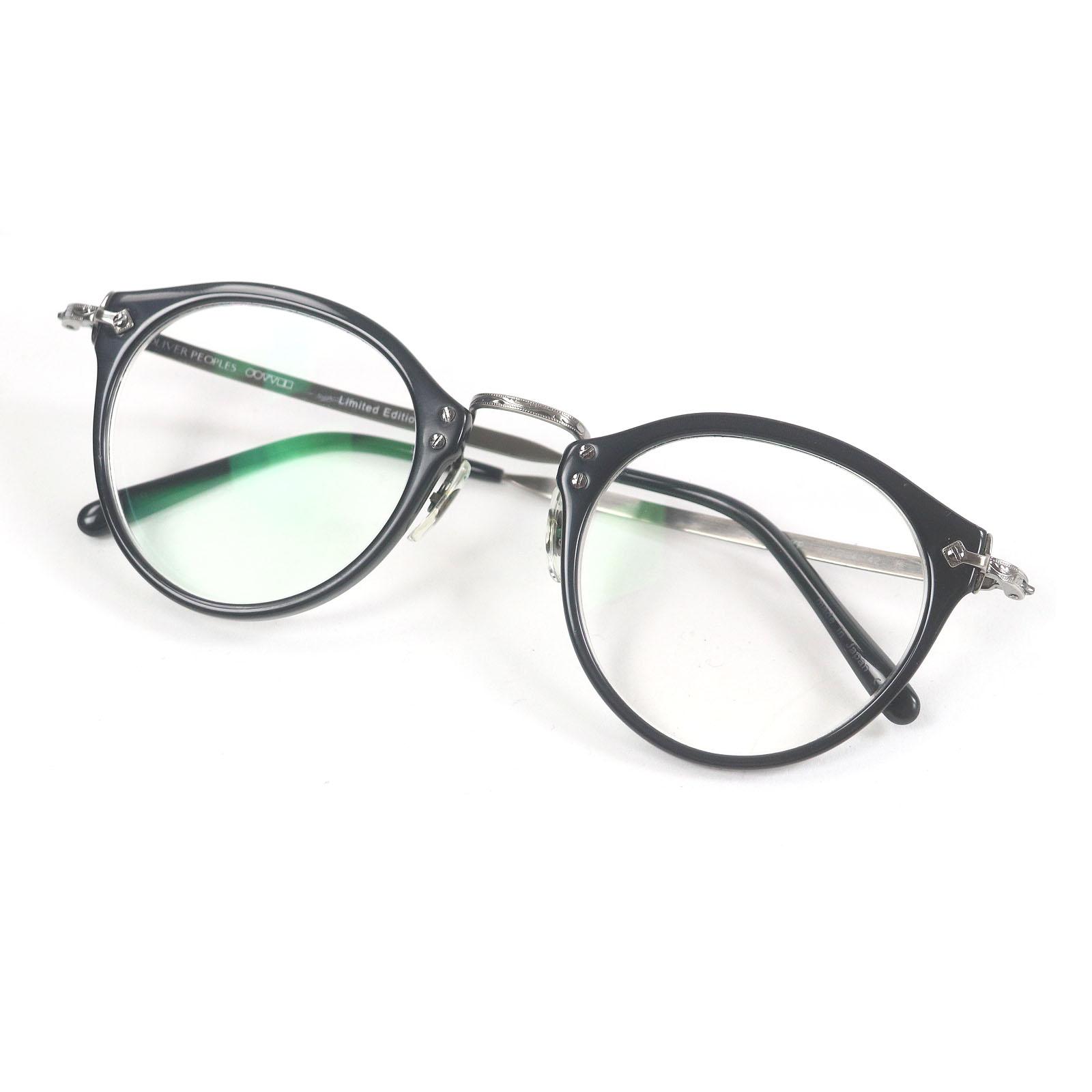 Отличные очки OLIVER PEOPLES Miyabi Limited Edition 505 Черный оружейный металлик мужские Б/У