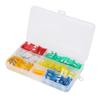 121Pcs Car Blade Fuse Set Medium Insulation Automotive Parts Boxed 51015202530Amp