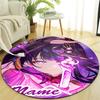 Personalized Genshin Impact Round Chair Office Rug - Perfect for Mat, Office Chair & More - Ideal Gift for Birthdays and Holidays