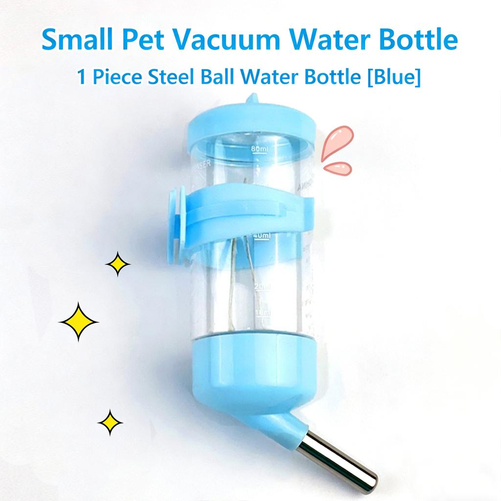 Hamster Water Bottle Hanging Small Pet Water Dispenser Roller Ball DrinkingBottleForGuinea Pig Hedgehog WaterFeeder Pet Supplies