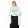 Elegant Chiffon Solid Color Extra-Long Shawl for Bridesmaids and Evening Events