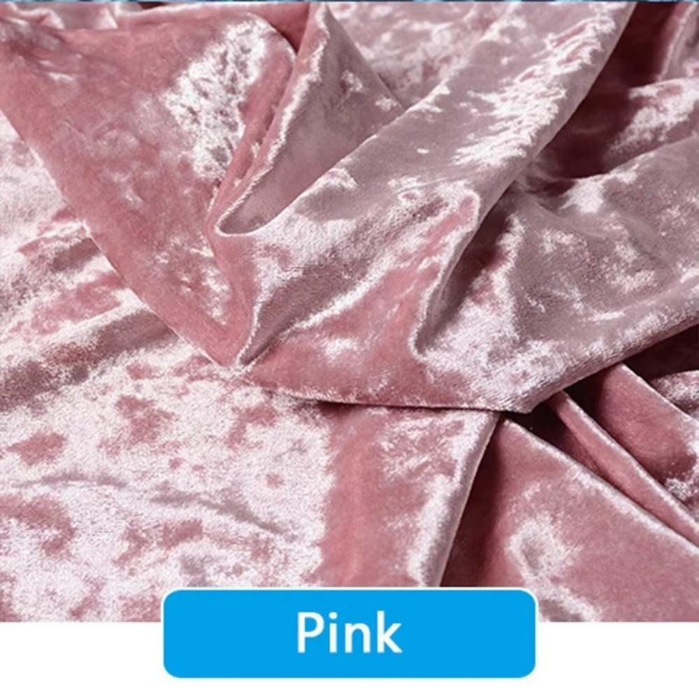 DIY Soft Velvet Fabric Stretch Handmade Soft Ice Velvet Fabric Sewing Cloth For Sofa Curtain Background