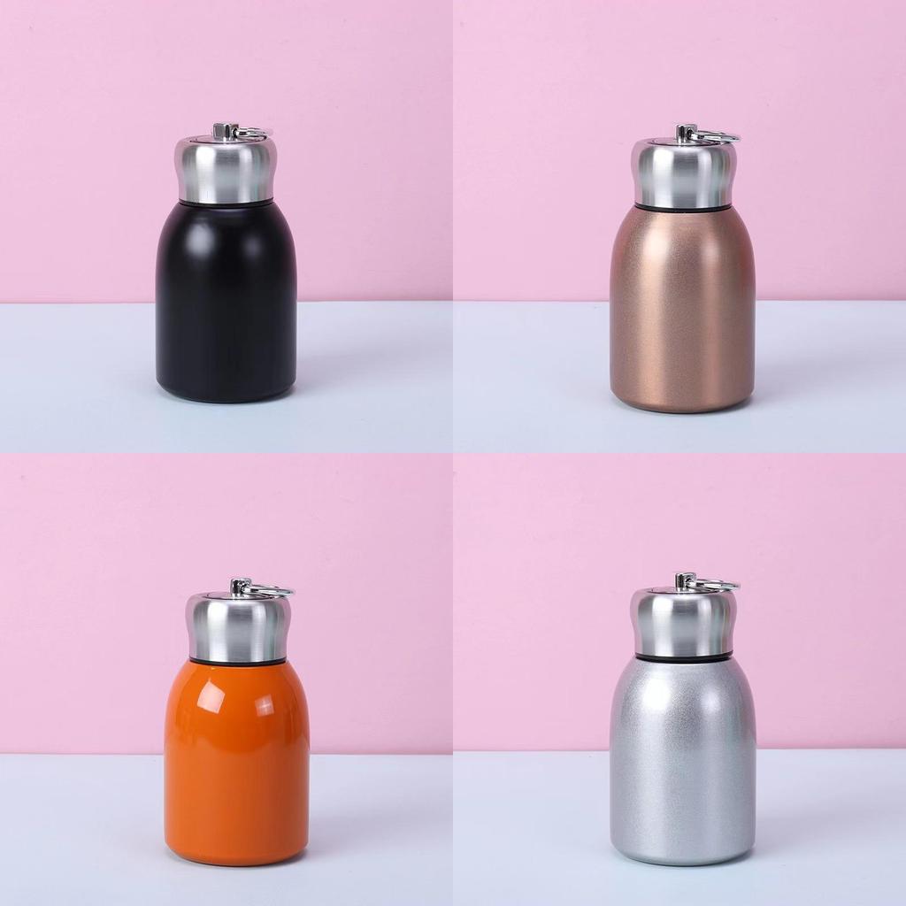 Steel Mini Stainless Water Bottle Insulated Vacuum Hot Cold Thermos Gift Cup