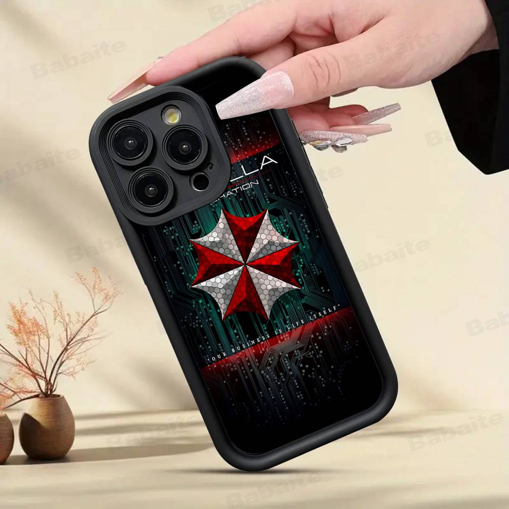 R-Resident Evil Games Phone Case For IPhone 17 16 15 14 13 12 11 Air Plus Pro Max Soft Back Cover