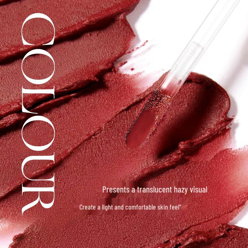 LIZ Velvet Air Lip Glaze: Matte Soft Mist Lip Mud for Vibrant Color