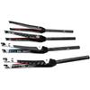 Nova Garfo de Bicicleta TEMANI 700C Racing Road 3K UD 12K Fibra de Carbono Completa Garfo Dianteiro de Carbono Pista Fixed Gear Garfo Rígido 4 Cores