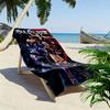 Soul Calibur Print Beach Towel, Large Soft Quick Dry Towel for Beach Camping Swimming