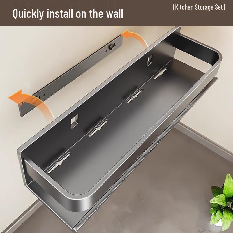 Yunshuang Kitchen Spice Storage Rack Organizer