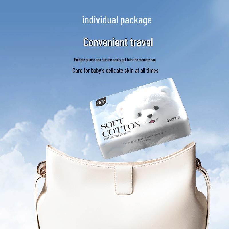 Zhihu Moisturizing 4-Ply Cream Facial Tissues, Baby Safe