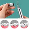 4Pcs Stainless Steel Toothpick Dental Floss Tartar Remover Reusable Oral Hygiene Kit Portable Teeth Cleaning Tools