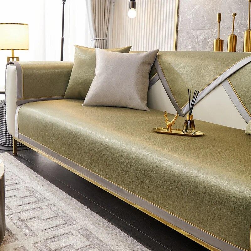 

Множественная противоскользящая подушка для дивана, мелкая кофейная летняя современная коврик для дивана, новинка 2023, летняя подушка для сиденья 70x70cm