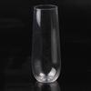 15 Stück BPA-frei 9oz Flöte Recycelbar Unzerbrechlich & Klarer Kunststoff Sektgläser Flöte Party Weinprobe Hochzeit Silvester