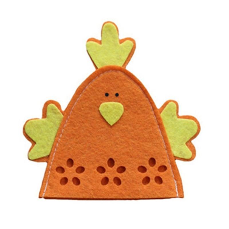 10pcs Holiday Themed Eggs Wraps Covers Features Lovely Chick Pattern For Holiday Party Decoration And Displays