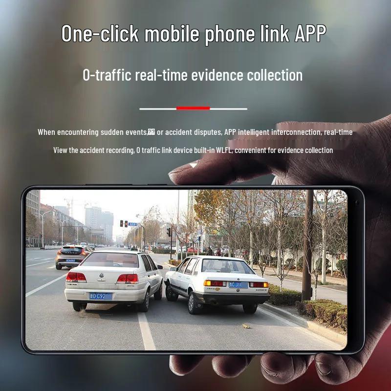 Hidden HD Dash Cam for Hongqi H5/HS5 with Original-Style WiFi Mobile Connectivity