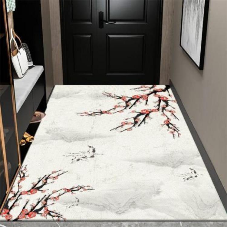 New Chinese Style Living Room Large Area Carpet Entrance Bedroom Carpet Anti Slip and Dirt Resistant