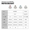 BAROCCOMiSTEL MD750 Delight JIS Keyboard G Pro Red 86 Black PBT Gateron Keyboard with RGB LCD Rollover Support Japanese Distributor (Japanese