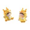 Auspicious Cartoon Dragon Crafts Cartoon Dragon Statue Dragon Baby Ornament  Chinese New Year