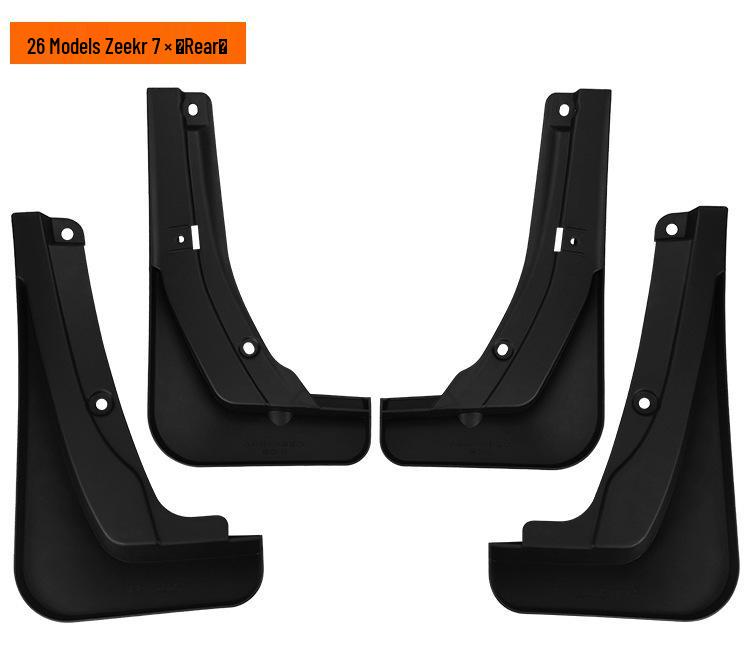 Zeekr 7X 2026 Tire Mud Flaps: Cross-Border Modification Accessories