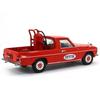 Mercedes-Benz Fire Engine Diecast Car 1/43 Scale BENZ 220D 1972 Pickup Truck with TECIN FIRE ENGINE
