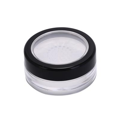 10G Plastic Empty Loose Powder Pot With Sieve Cosmetic Makeup Jar Container
