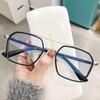 Metal punk Computer Glasses Frame Women Men Anti Blue Light square Eyewear Blocking Glasses Optical Spectacle Eyeglass