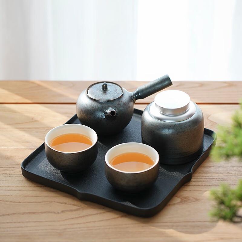 Wanqiantang Yuzhiyue Tianmu Glaze Tea Set
