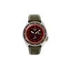 SEIKO5 Series Luminous Waterproof Mechanical Movement Leather Strap Men's Watch Red Dial SRPF59K1