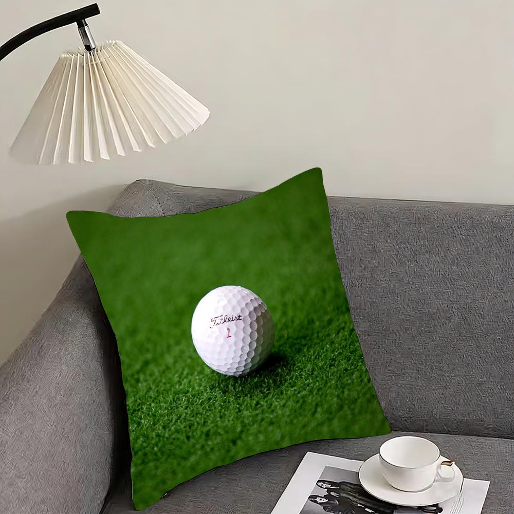 Golf Sports TTitleistS Cushion Cover Elegant Comfort Pillowcase Sofa Bed Doublesided Printed Invisible Zipper Home Decor