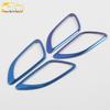 Compatible with 18 IX35 Models: Interior Door Handle Decorative Frame & Armrest Sequin Stickers.