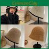Soft And Fashionable Black Cotton Bucket Hat For Women Ideal For Fall And Winter