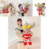 Ultraman Plush Toy Large Stuffed Doll With Fiber Cotton Filling For Kids Bedroom Decor