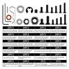 Essential Remote Car Screw Set 520pcs Assortment Organized Car Screw Set for Trucks & Crawlers for 1/8 1/10 1/12 1/16