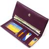Attractive Women's Wallet Made of Genuine Leather CANPELLINI 21831 Lilac
