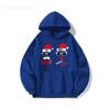 2023 Santa Claus Hooded Sweatshirts Cotton Christmas Printed Oversized Hoodie Unisex's Womens Winter Clothing Cute Party Pullovers Unisex