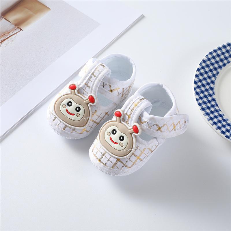 Baby Girl Boy Shoes First Walkers Cotton Soft Newborn Baby Shoes Cute Infant Toddler Baby Shoes for Girls Boys Spring 0-12Month