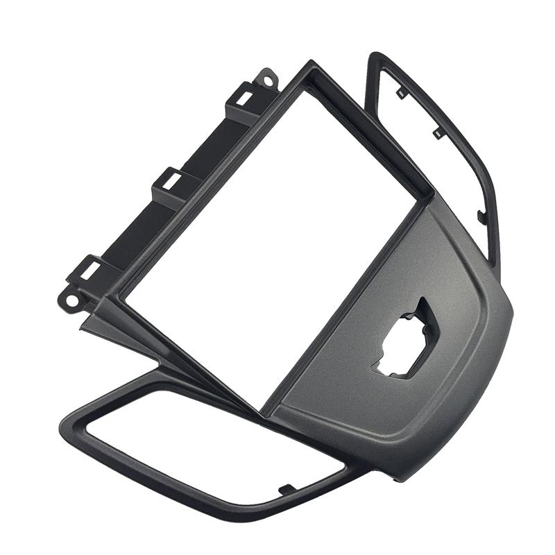 WQLSK 7 Inch 2Din Car Fascia Radio Panel for FORD Fiesta 2008-2017 Audio Frame Dash Fitting Kit Install Facia Face Plate
