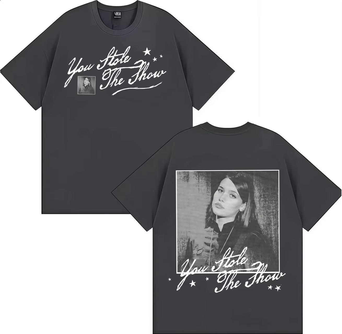 

Singer Sienna Spiro Album Tour Double Sided Print Tee Unisex Women TShirt Clothes Crewneck Short Sleeve T Shirt Unisex 4XL