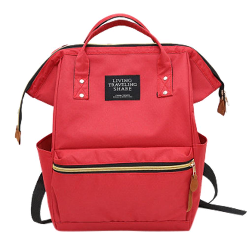 2019 Nový batoh Fashion Student Bag Outdoor Travel Bag Neformální taška přes rameno