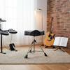 Saddle Drum Throne Tripod Base Height Adjustable Drum Throne Music Seating Heavy Duty High Load Capacity For Practice Rehearsal