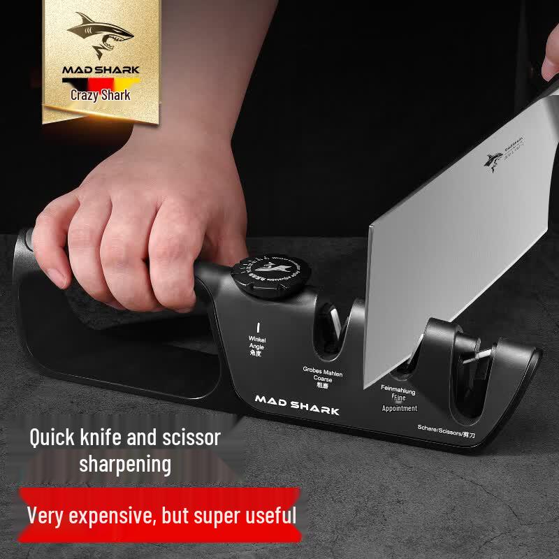 MAD SHARK Multi-functional Knife Sharpener