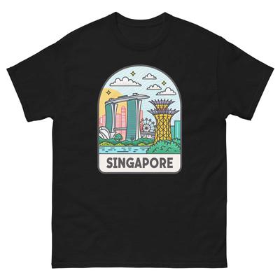 Singapore World Travel Urban Area City T-Shirt