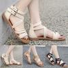 Damen Sandalen Übergröße Offene Zehen Dicke Sohle Weiche Sohle Römische Sandale Sommer Streetwear Bequem Sandalias De Mujer Verano 2026