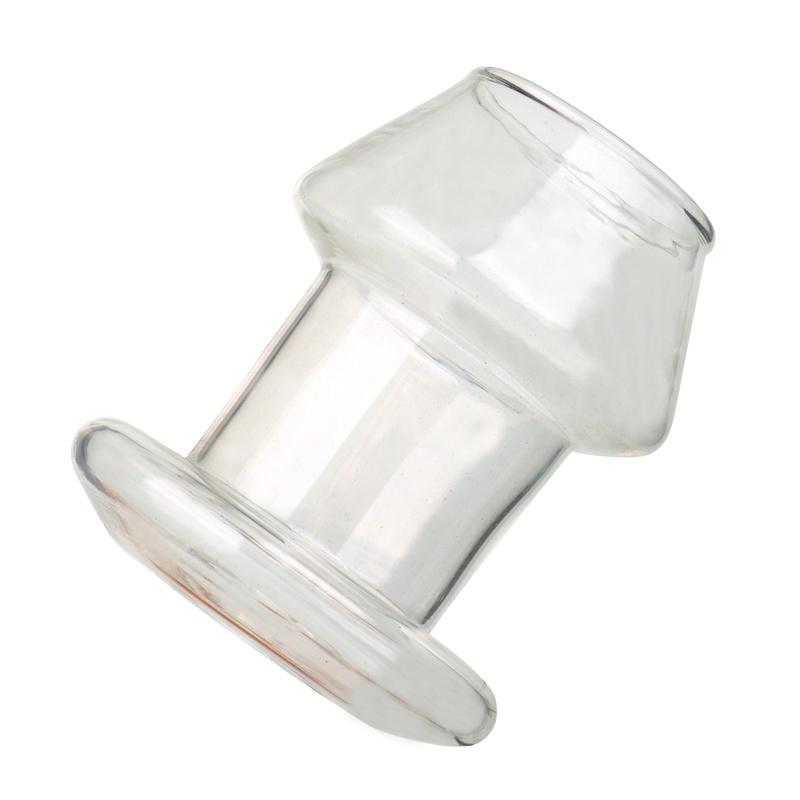 VaHppy Skleněná trubice pro nahlédnutí do vagíny duté sklenice na víno Průhledné Dva konce vedou k S/M/L SM BDSM Sexuální hračky Produkty pro dospělé