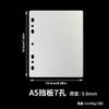 SINGBA 10Pcs Fine-Grained A4/A5 Compact Photocard Sleeves Refill Pages 4/9 Grid for IDOL Album K-pop Collectible Trading Cards
