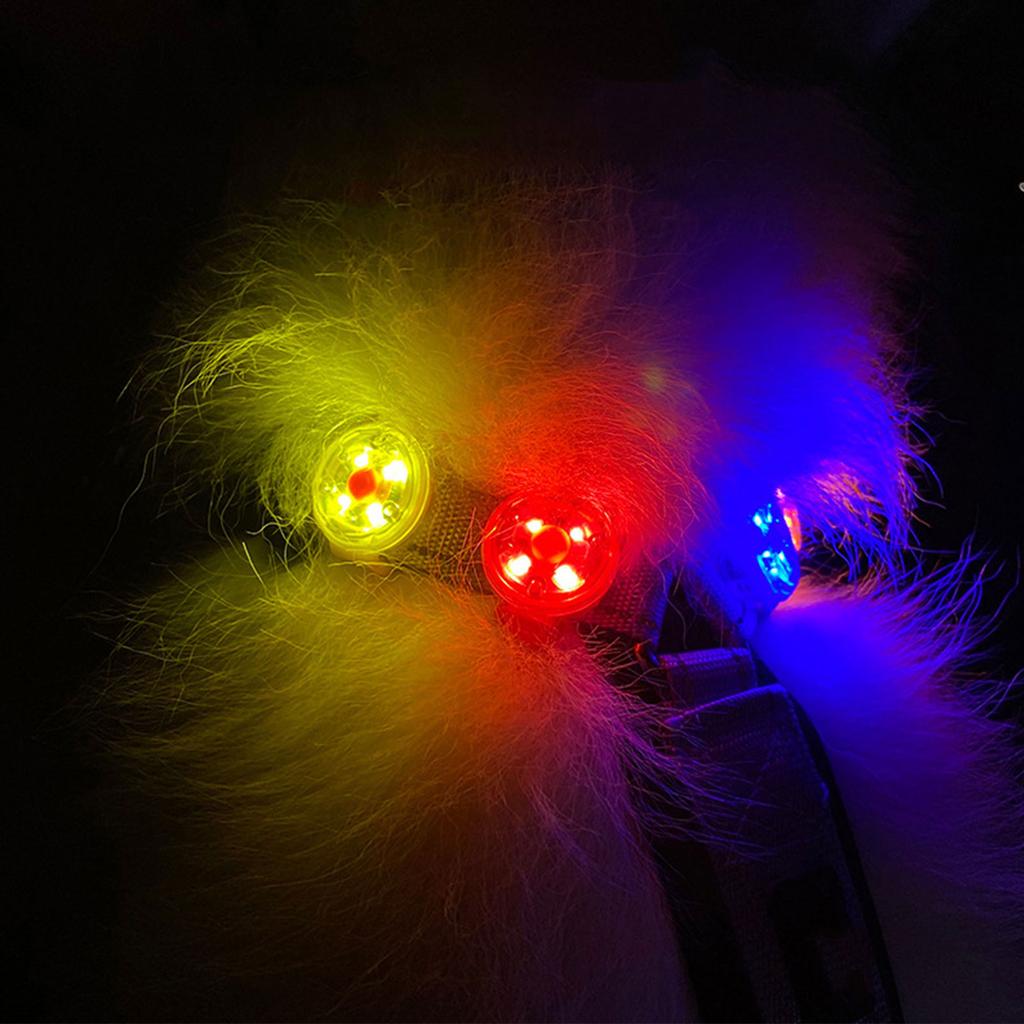 Pet Light for Outdoor USB Nabíjateľné Svetlo pre Psa Svetlo Obojku pre Nočný Beh Kemping Svetlo Obojku pre Psa Klipový Prívesok