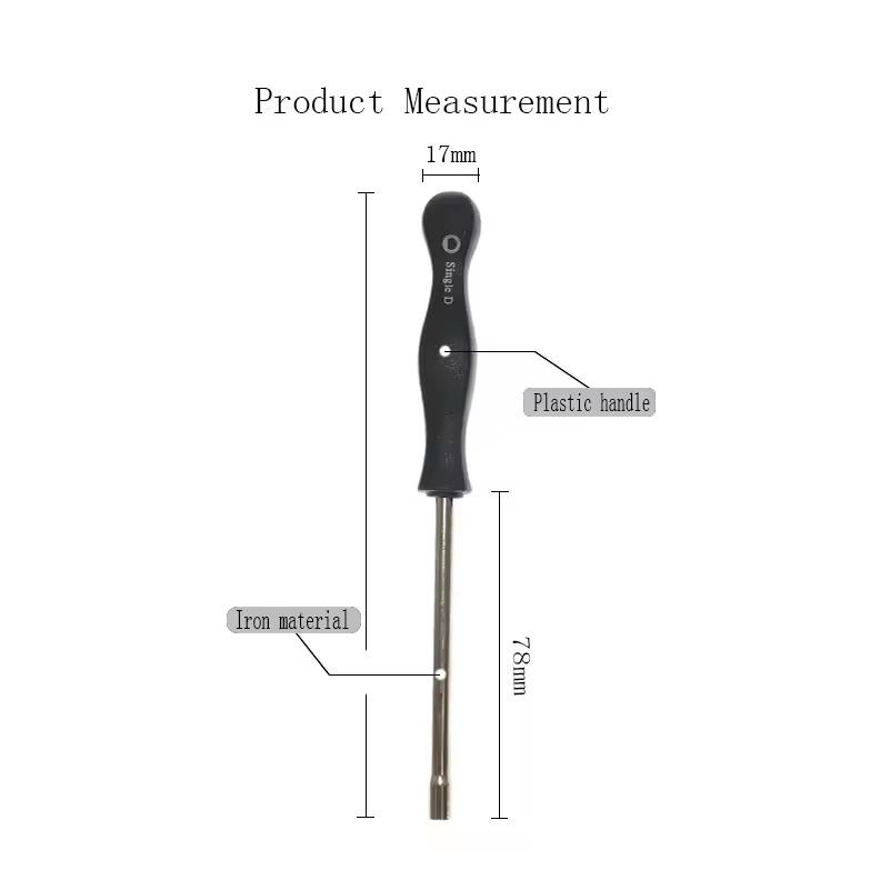 Carburetor carb Adjusting hand Tool Pac Man Double D Hexagon Hex Socket Screwdriver Driver Chainsaw Speed Adjustment Repair Tool
