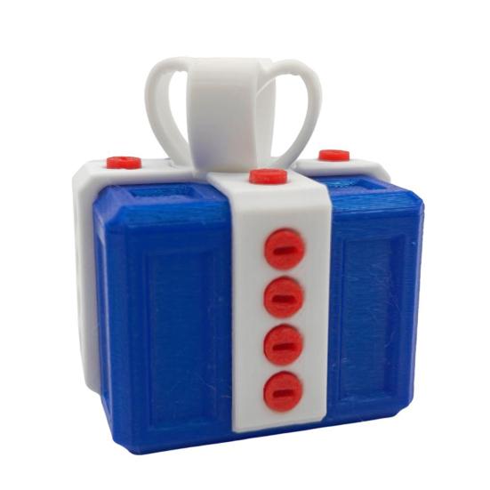 

Напечатанная на 3D раздражающая подарочная коробка с винтами Красочная квадратная головоломка Подарочная коробка Прикольный кейс Украшение для дома, офиса, книжной полки, рабочего стола 8 cm