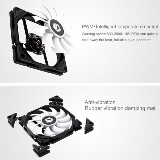 TF9215 9015 9CM Intelligent Temperature Control Cooling Fan Efficient Heat Dissipation Super Thin