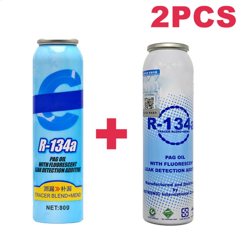R134a Refrigerant Leak Repair Agent Strong Car Air Conditioner Oil Fluorescent Detection Repair Agent Plugging Agent Leak R 134a